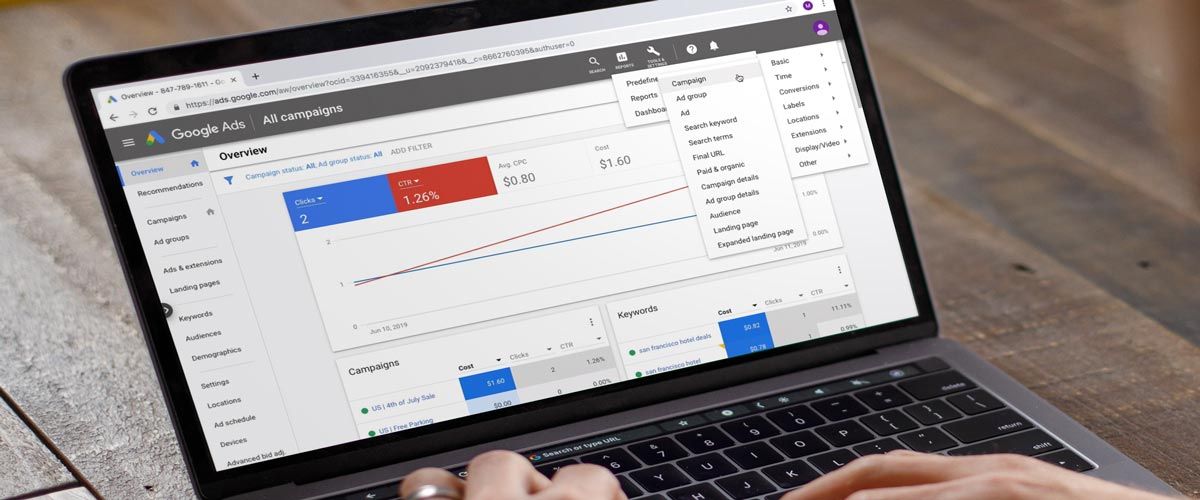 Optimización de las campañas de Google Ads
