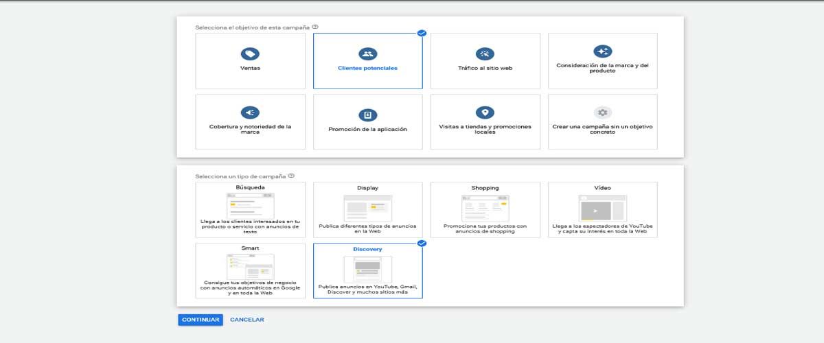 ¿Cuáles son los objetivos de las campañas de Google Ads?